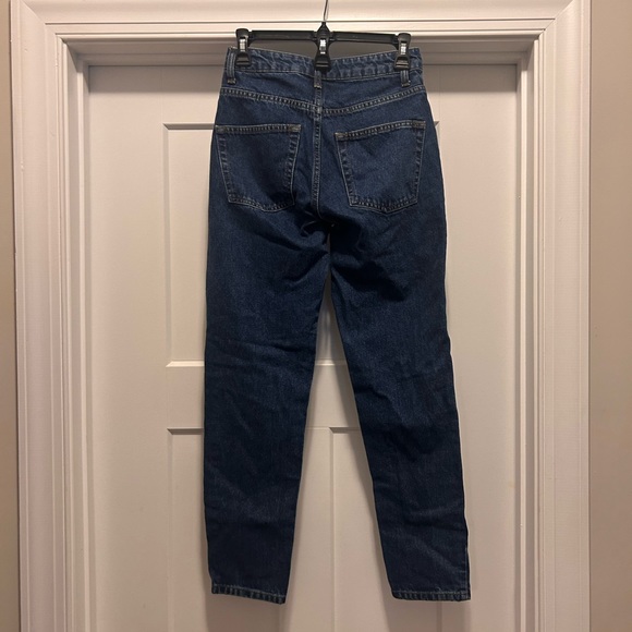 We the Free dark wash mom jeans 24 - Picture 6 of 7